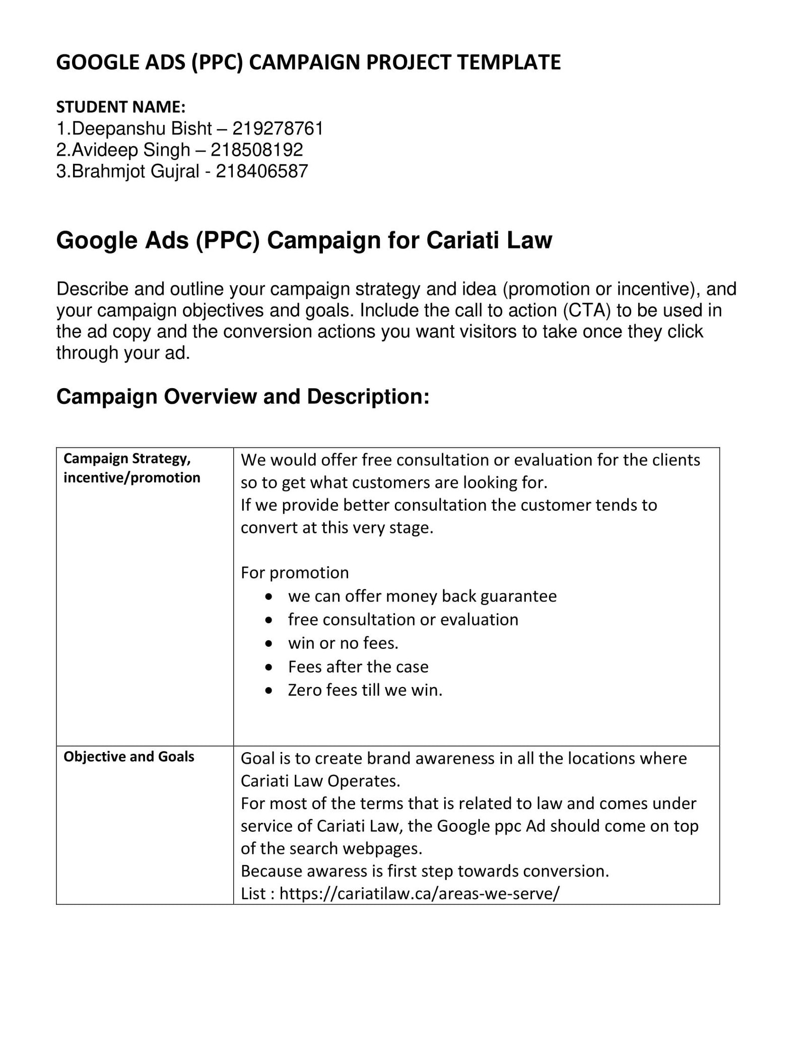 PPC CAMPAIGN PROJECT Template -01