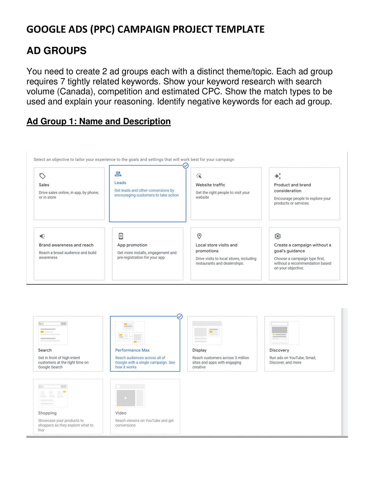 PPC CAMPAIGN PROJECT Template -03
