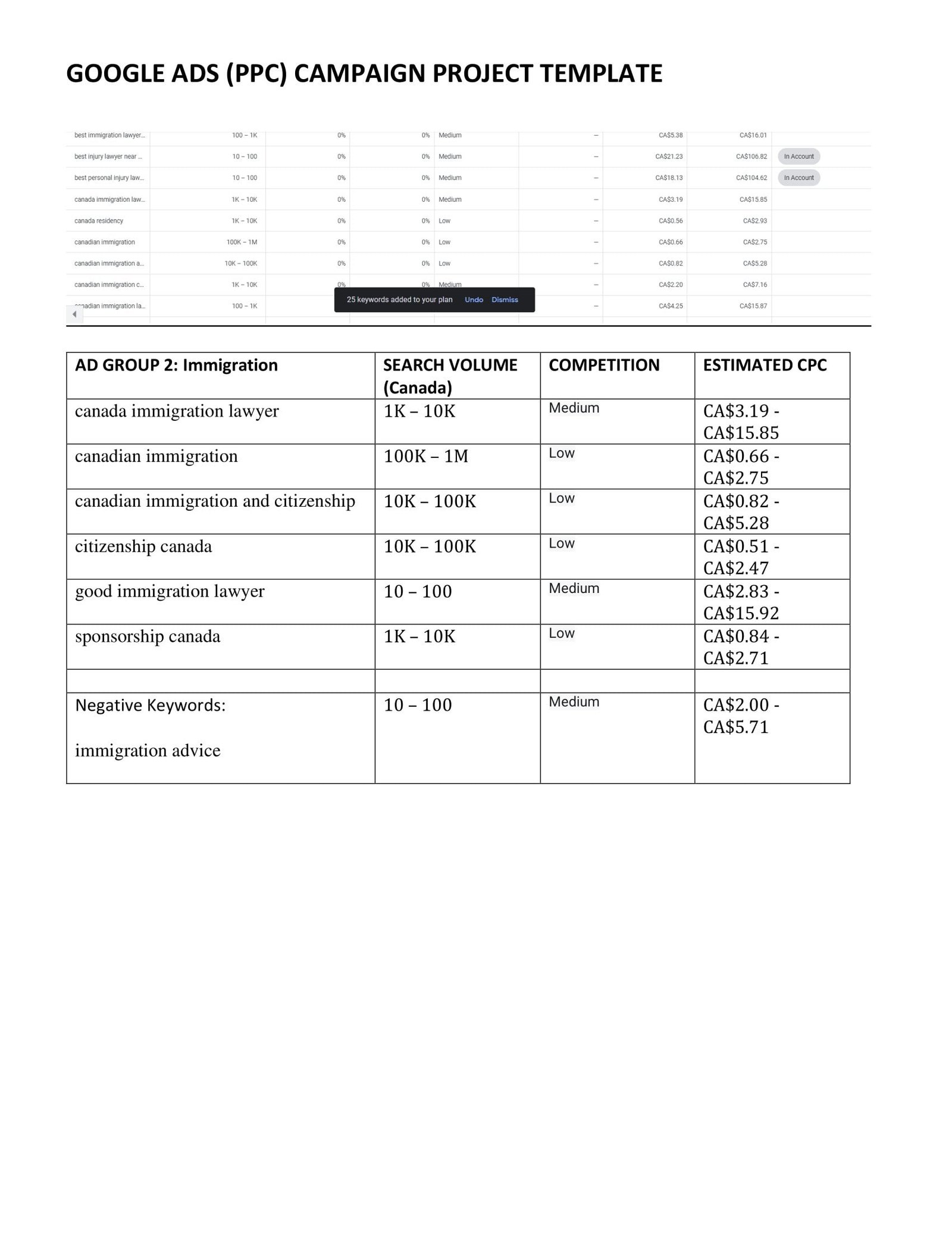 PPC CAMPAIGN PROJECT Template -08
