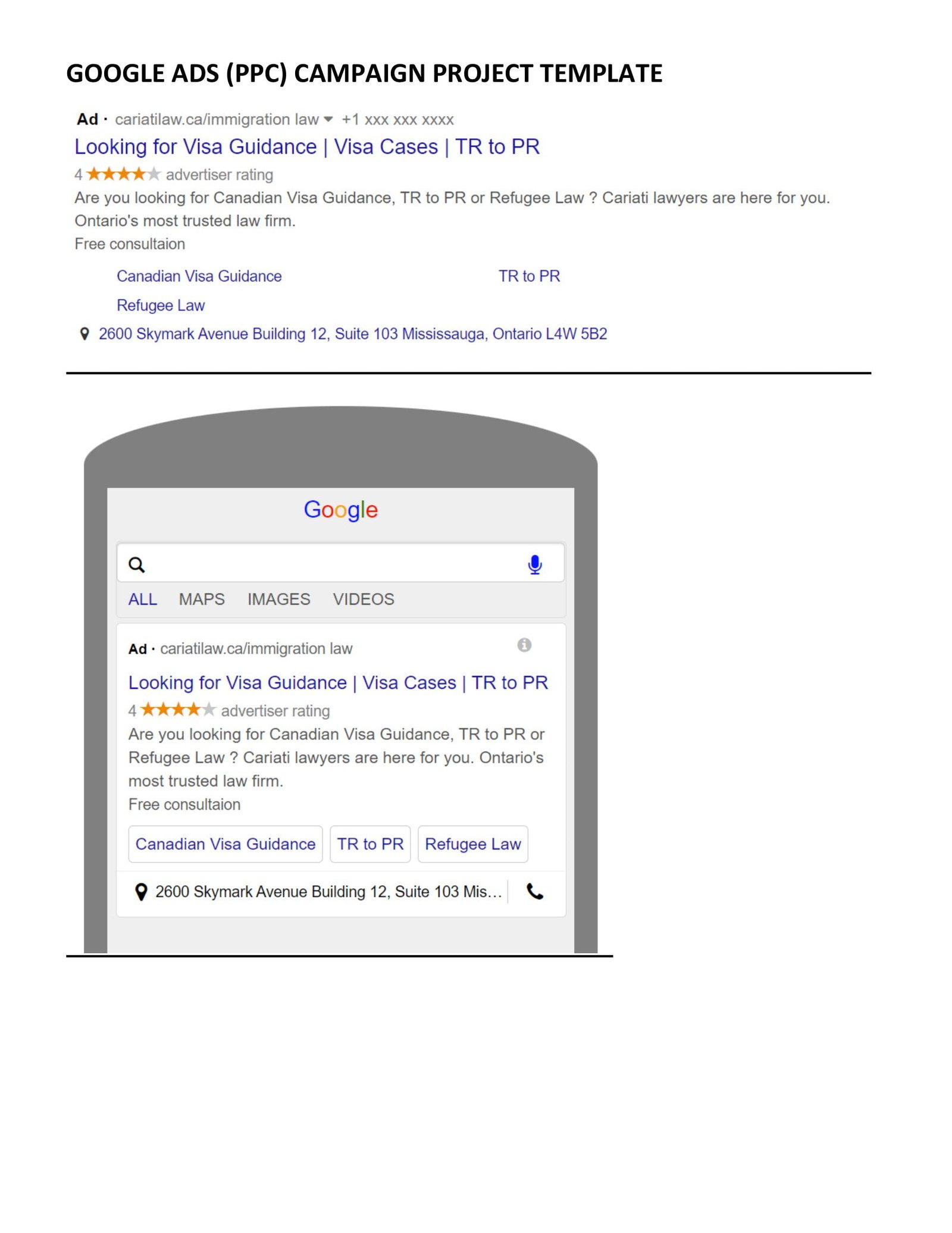PPC CAMPAIGN PROJECT Template -13